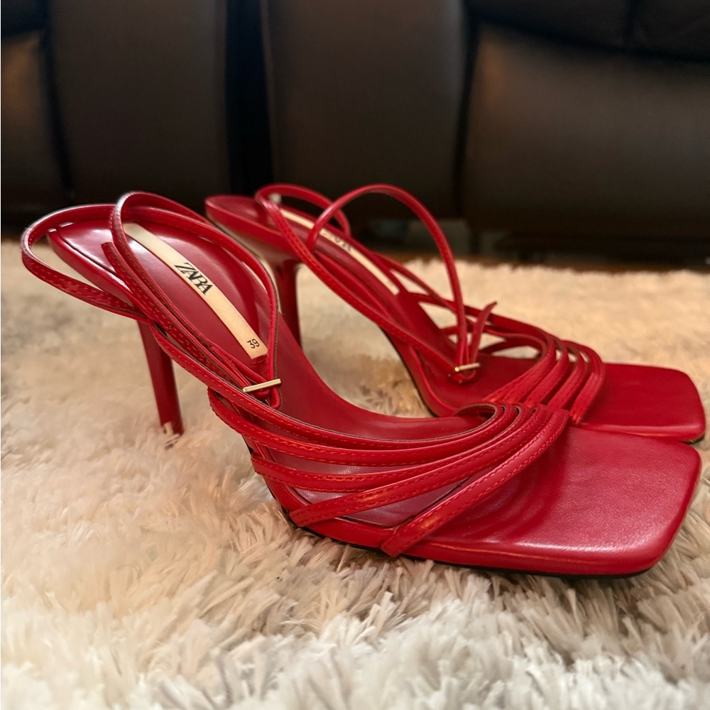 Zara red heels - Picture 8 of 11